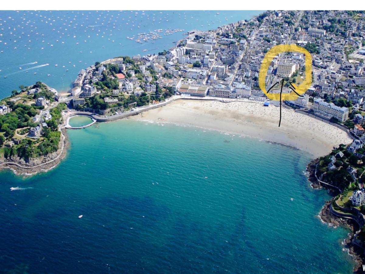 2 Pièces Terrasse Vue mer Dinard Esterno foto